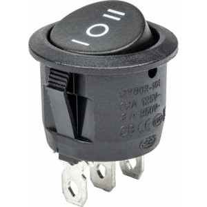 Amio Round switch 12/230V BU03