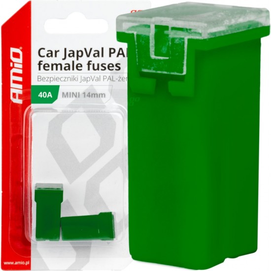 Amio Car JapVal PAL Female fuses 40A AMIO-03438