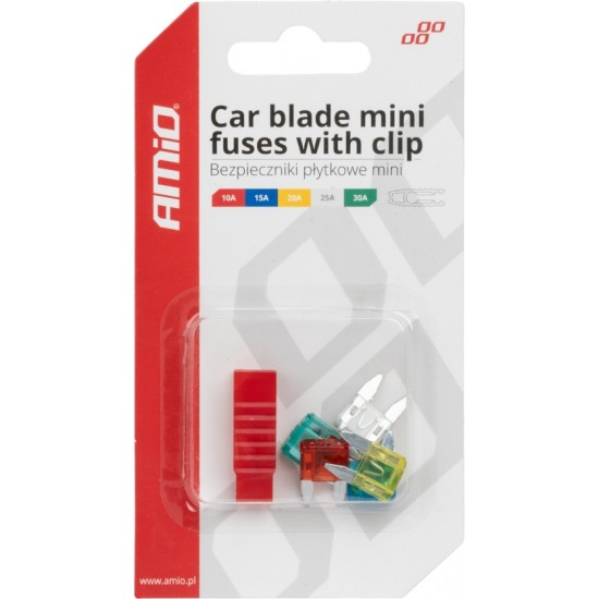 Amio Car blade mini fuses MIX AMIO-03378