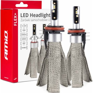 Amio LED car bulbs FLEX+ H15 6000K series 12V 24V Canbus AMIO-03666