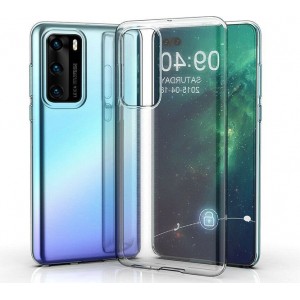 Alogy Etui Huawei P40 silikonowe przezroczyste