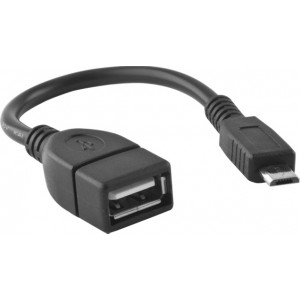 Forever adapter USB - microUSB black