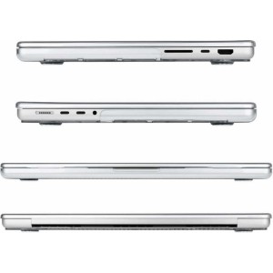 Alogy Hard Case for Apple Macbook Pro 14 2021 A2442 Transparent