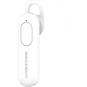 XO Bluetooth earphone BE4 white