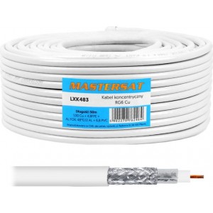 Mastersat Coaxial cable 1Cu 48x0,12AL 50m