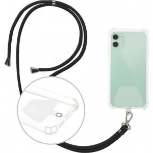 Universal neck strap for phones black