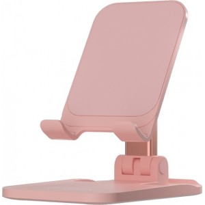 Devia adjustable folding holder stand EL161 for phone tablet pink