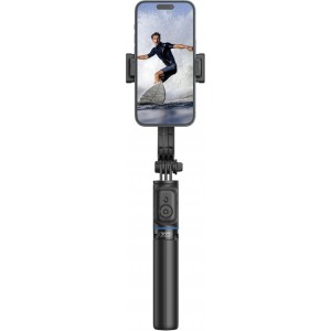 XO selfie stick Bluetooth tripod SS13 black 106cm