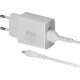 Devia wall charger Smart 2x USB 2,4A white + Lightning cable