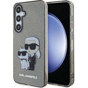 Karl Lagerfeld case for Samsung Galaxy S24 KLHCS24SHNKCTGK black HC IML GLIT NFT K&C