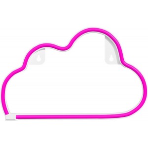 Neon LED Light CLOUD pink NNE25 Neolia