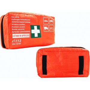 First aid kit with mouthpiece DIN 13164