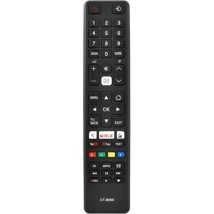 Lamex LXP8069 ТВ пульт TV LCD TOSHIBA CT-8069 3D / NETFLIX / YOUTUBE