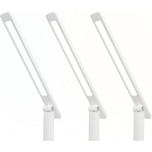 Lamex Andrzej Leszek Sp.k. LED desk Lamp 10W, 3000/4500/6000K, induction charging, touch control, dimmer, white,  LTC