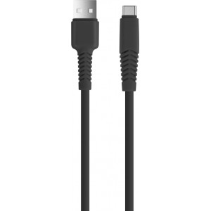 Telforceone S.a. Setty USB - USB-C cable 3 m 2A KSA-C-321 black