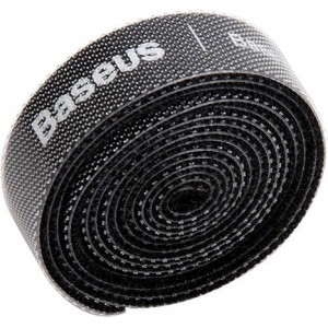 Baseus Colourful Circle Velcro Straps 1m Black