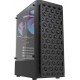 Darkflash DK300M Micro-ATX computer case (black) + 3 fans