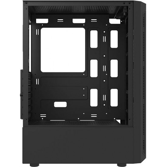 Darkflash DK300M Micro-ATX computer case (black) + 3 fans