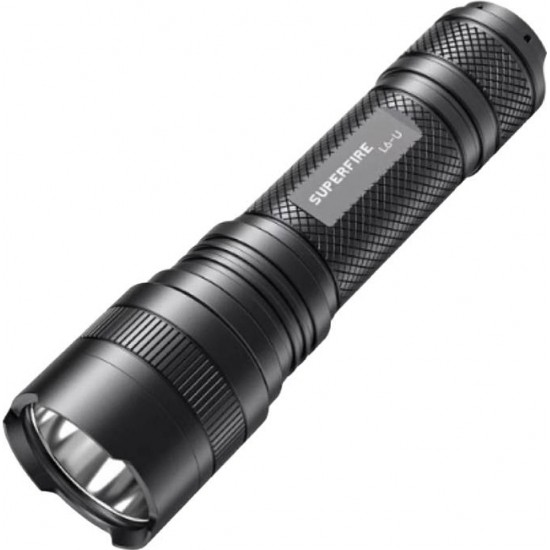 Superfire Flashlight Superfire L6-U, 1480lm, USB-C