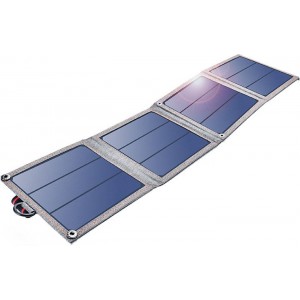 Choetech Foldable solar charger Choetech SC004 14W, 1xUSB (grey)