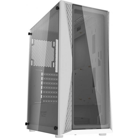 Darkflash DK352 Plus computer case (black and white) + 4 ARGB fans