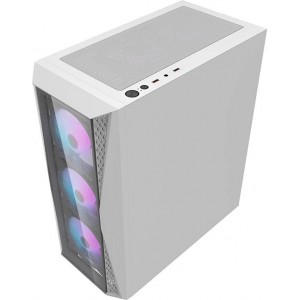 Darkflash DK352 Plus computer case (black and white) + 4 ARGB fans