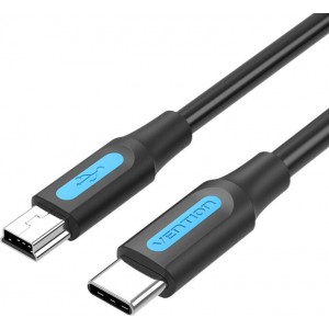 Vention USB-C 2.0 to Mini-B cable Vention COWBF 2A 1m black