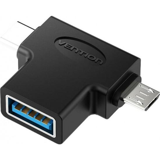 Vention Adapter OTG USB 3.0 to USB-C and Micro USB Vention CDIB0