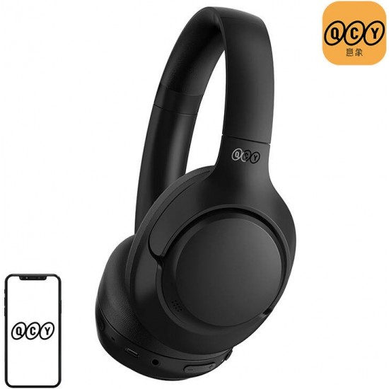 QCY Wireless Headphones QCY H3, ANC (black)