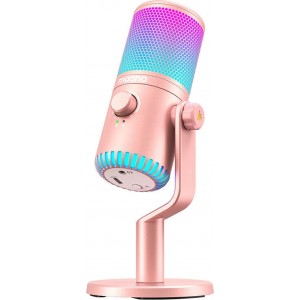 Maono DM30RGB Microphone Pink