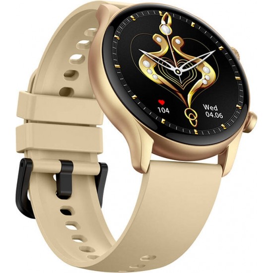 Zeblaze Btalk 3 Plus Smartwatch (Gold)