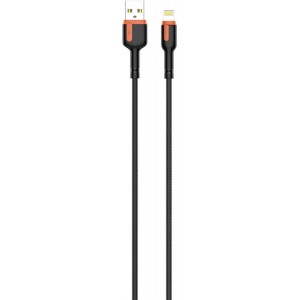 Ldnio LS531, USB - Lightning 1m Cable (Grey-Orange)