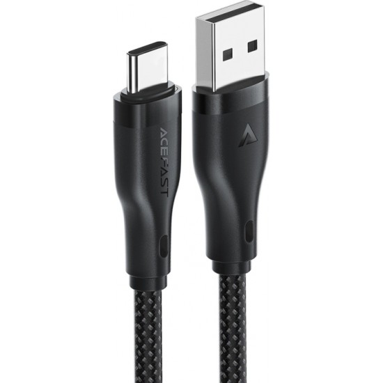 Acefast C8-04 USB-A / USB-C 3A cable 1.2m - black