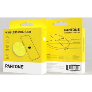 PANTONE wireless charger 15W PT-WC009 Yellow 102C