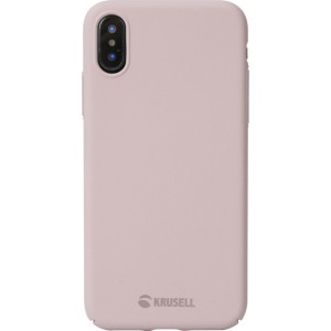 Krusell Sandby Cover Apple iPhone XS dusty pink