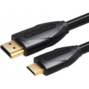 Vention Mini HDMI to HDMI Cable Vention VAA-D02-B200 2m 4K 30Hz (Black)