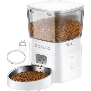 Rojeco 2L Automatic Pet Feeder WiFi Version