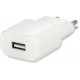 Forever TC-01 charger 1x USB 1A white + Lightning cable