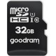 Goodram Microcard 32 GB micro SD HC UHS-I class 10 memory card, SD adapter (M1AA-0320R12)