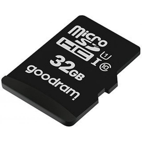 Goodram Microcard 32 GB micro SD HC UHS-I class 10 memory card, SD adapter (M1AA-0320R12)