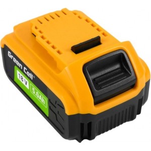 Green Cell Battery For Power Tools Green Cell PTDW18V5, DeWalt XR 18V 5Ah DCB184