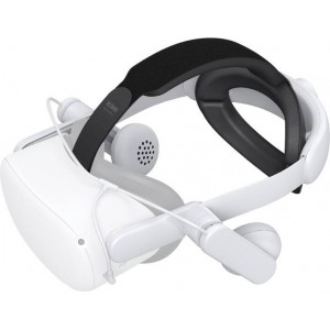 Kiwidesign Comfort Audio Head Strap Kiwi Design QA01 for Meta Quest 2 White