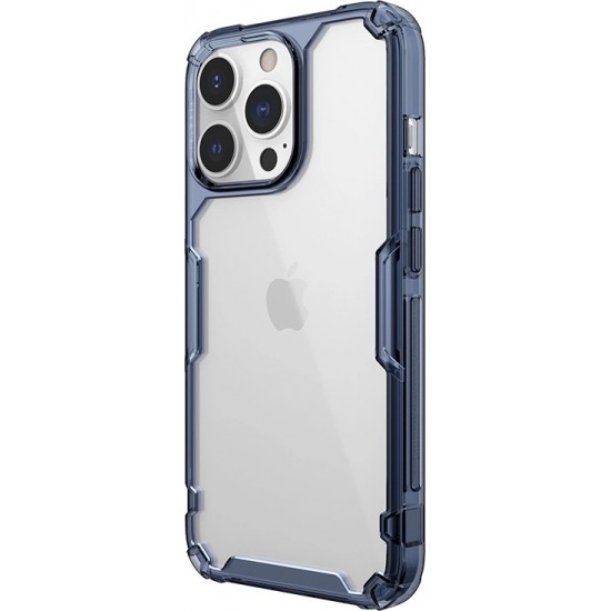 Nillkin Nature Pro case for iPhone 13 Pro Max armored cover blue