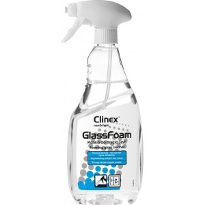 Clinex Professional foam for cleaning windows, mirrors and glass without streaks and smudges CLINEX Glass Foam 650ML