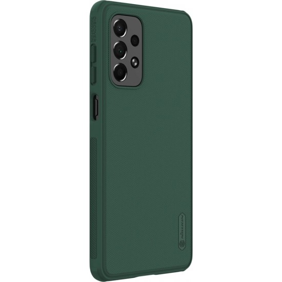 Nillkin Super Frosted Shield Pro durable case cover for Samsung Galaxy A73 green