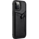 Nillkin Aoge Leather Case Flexible Armored Genuine Leather Case with Pocket for iPhone 12 Mini Black