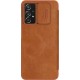 Nillkin Qin leather holster case for Samsung Galaxy A73 brown