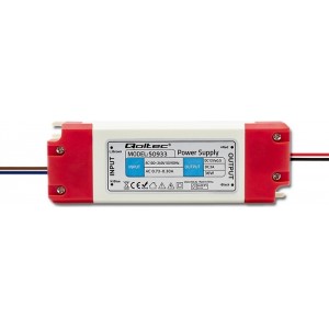 Qoltec LED Driver IP20 | 36W | 12V | 3A