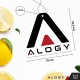 Alogy Car fragrance pendant, car fragrance, Alogy car air freshener Lemon