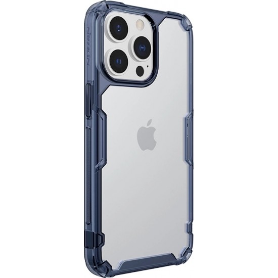 Nillkin Nature Pro case for iPhone 13 Pro Max armored cover blue